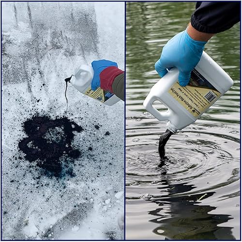 Miniatura 4 de Natural Waterscapes Tinte de estanque  Superconcentrado azul vivo  1 cuarto de galón trata 1 acre hasta 6 pies de profundidad, tinte azul verdadero