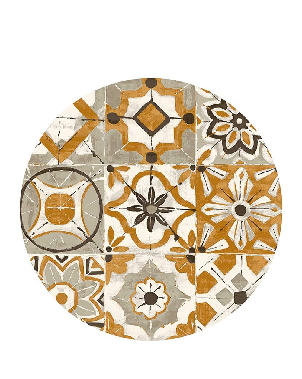 Vilber, Kollar Vinyl Carpet Round Colour 04 Diameter 65 cm
