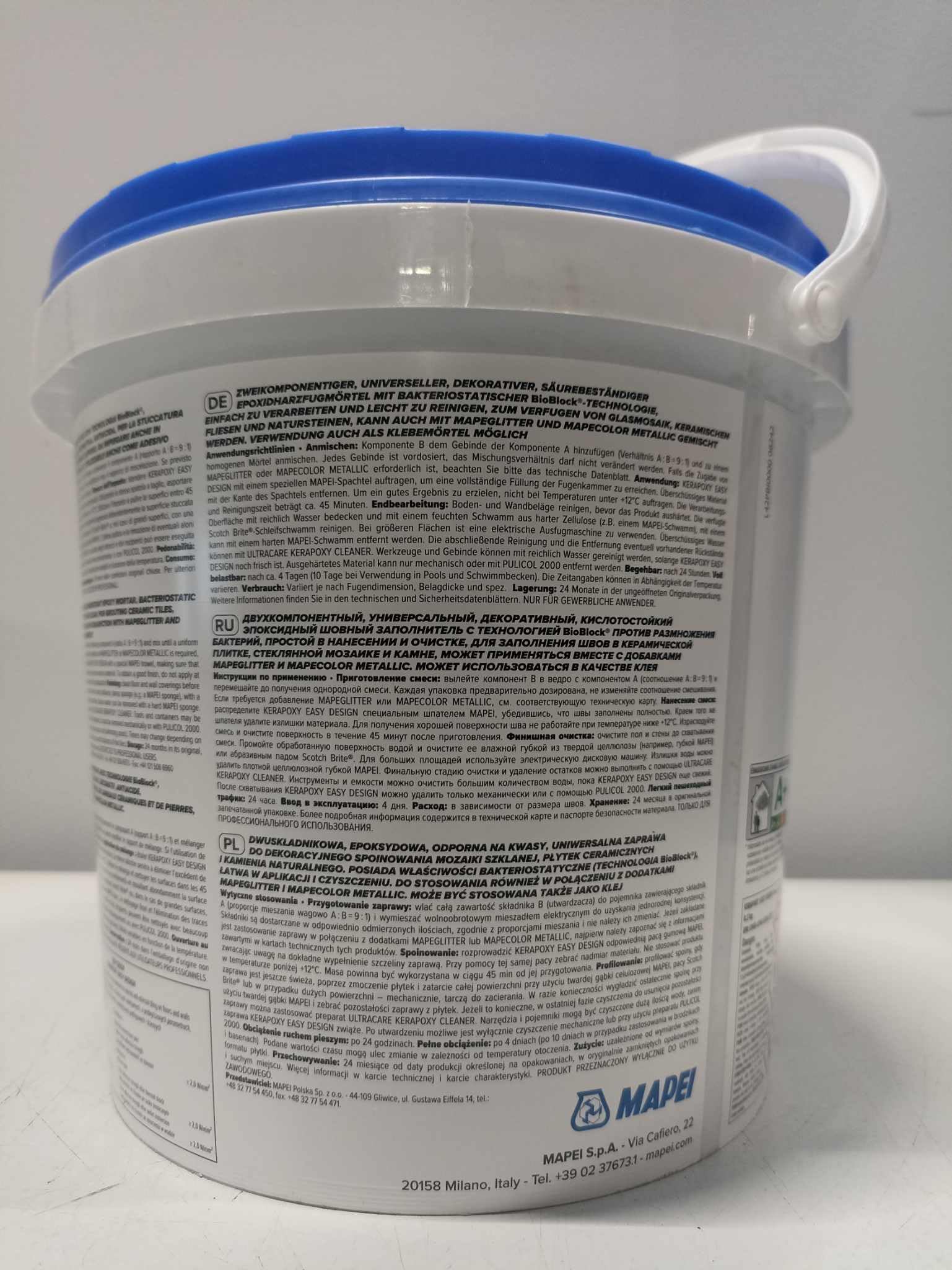 MAPEI Kerapoxy Easy Design 130 JASMINE 3 kg - Coulis époxy décoratif résistant aux acides et à deux composants