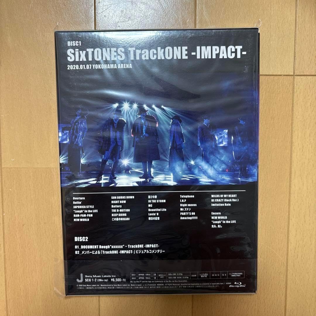 SixTONES/TrackONE-IMPACT- 初回盤と通常盤のセット