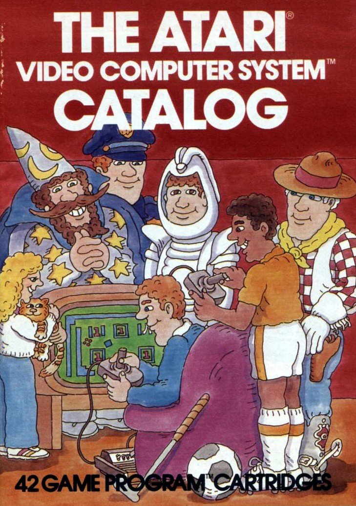 The Atari Video Computer System Catalog 42 Game Program Cartridges