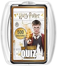 Top Trumps Quiz Harry Potter Game, 500 questions to test your knowledge and memory in the world of Hogwarts, spells, witches & wizards and Lord Voldemort, gift and toy for Boys and Girls aged 8 plus