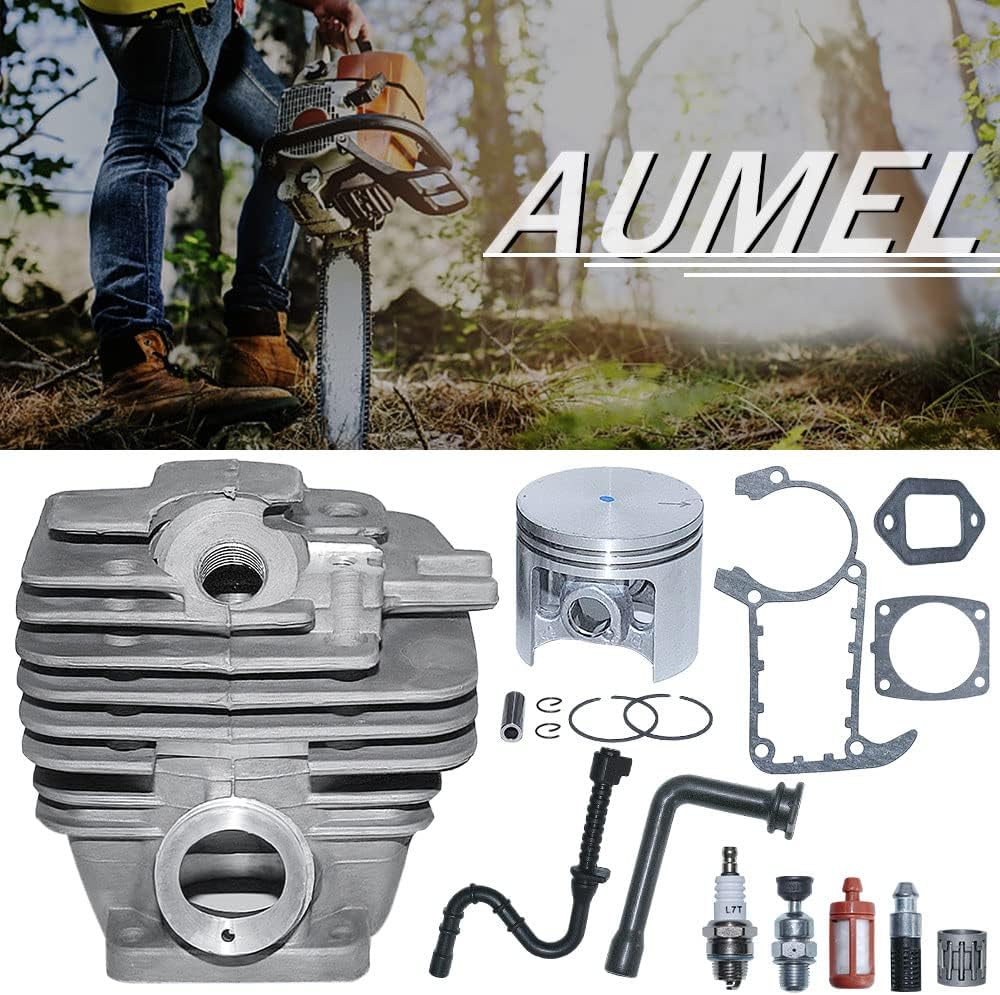 AUMEL 47mm Cylinder Piston Pin Ring Circlip Kit for Stihl MS361 Chainsaw Replace 1135 020 1202