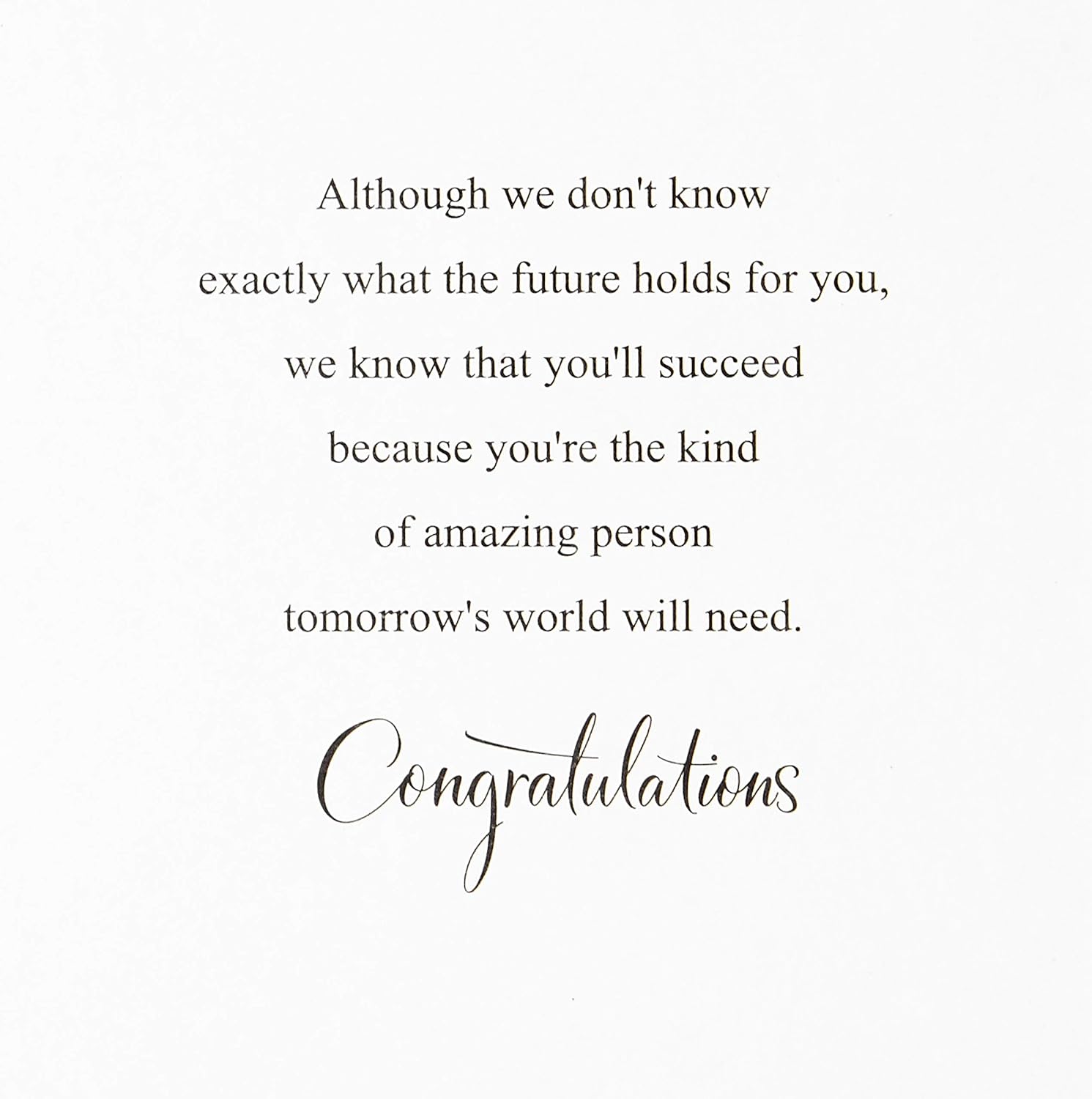 Hallmark Graduation Card from Both of Us (So Proud of You), 529GGJ2094 - Image 4