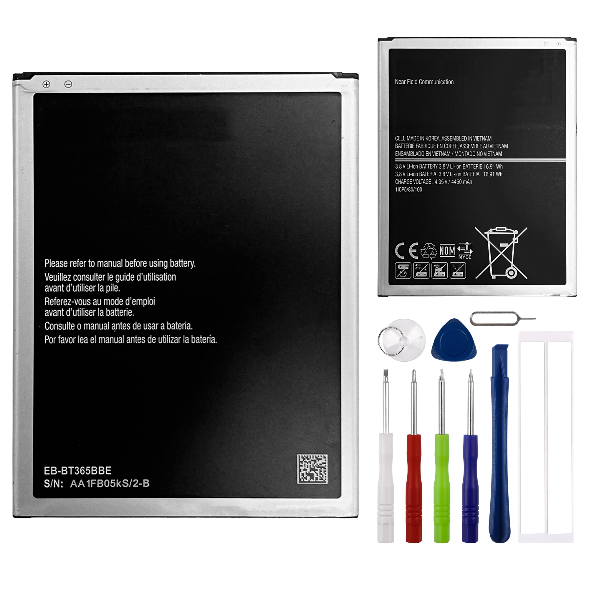 Batterie EB-BT365BBE 4450 mAh compatible avec Galaxy Tab SM-T390