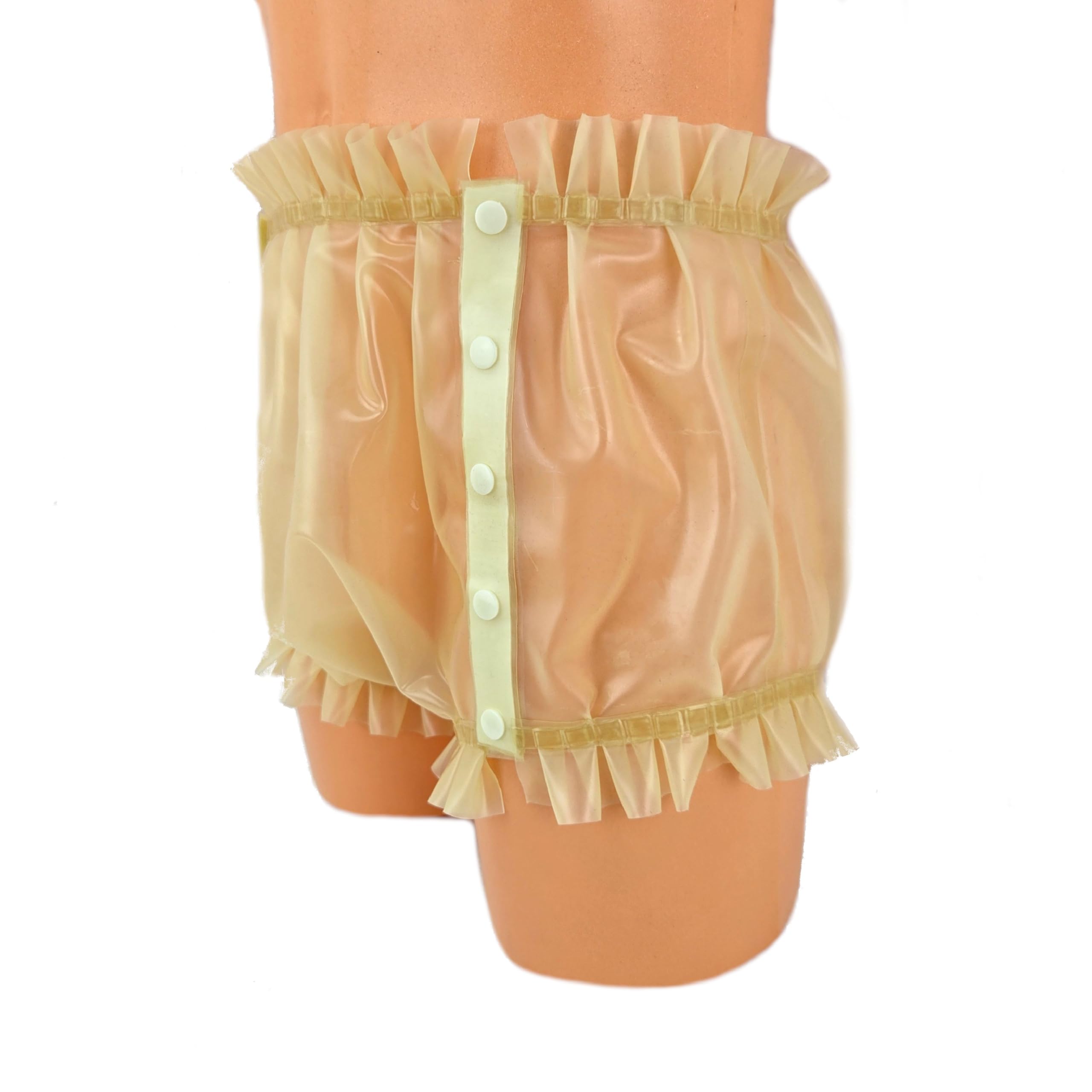 Latex Windelhose mit Knöpfen Size:S