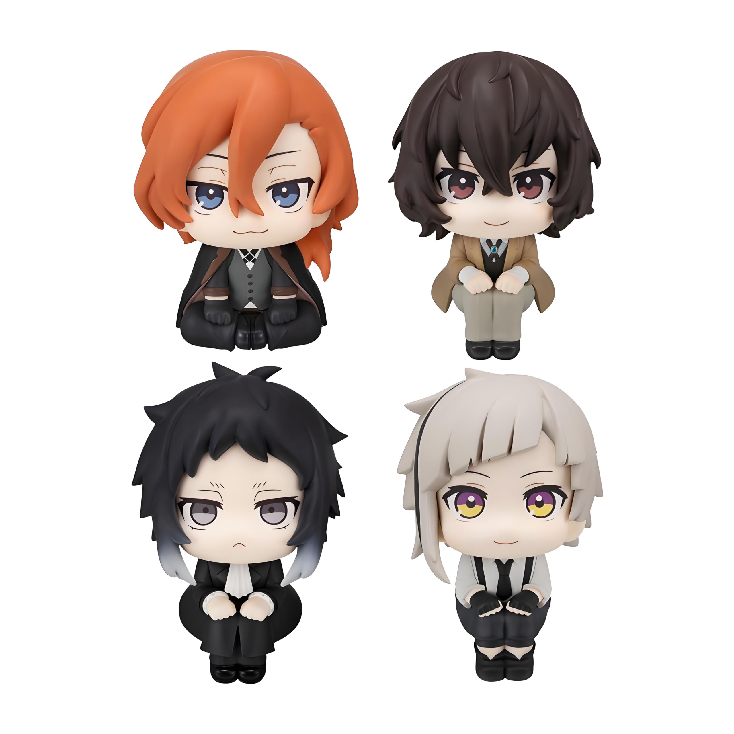 Zhongkaihua BSD Nakahara Chuuya Figure Look Up Anime PVC Model 9CM