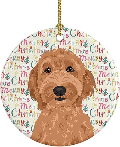 Miniatura 20 de Caroline's Treasures Adorno navideño de husky siberiano en blanco y negro #2 de cerámica para árbol de Navidad, decoración colgante para el hogar,