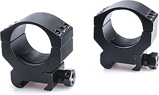 30mm Scope Ring Mount Tactical 0.97 inch Center Height 7075 High Strength Aluminum - Viiko