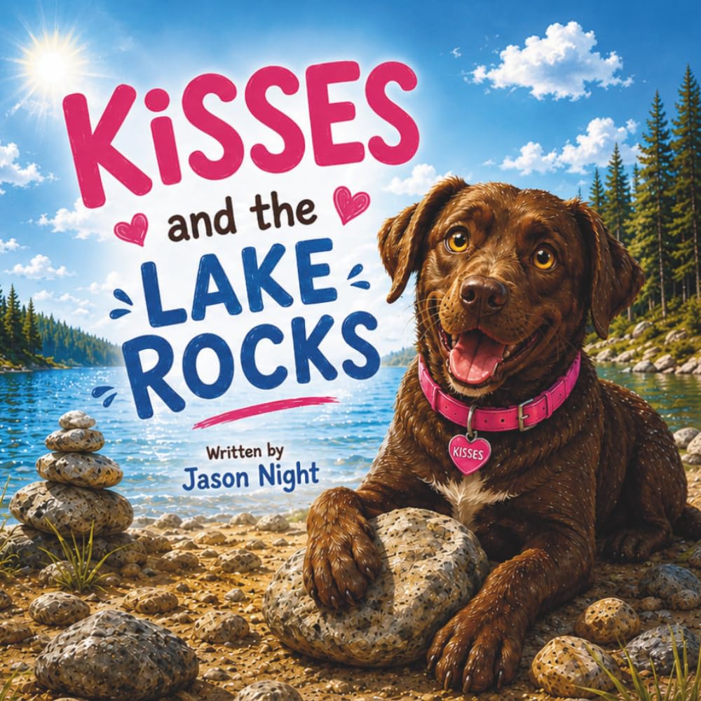 Kisses and the Lake Rocks: A Heartwarming Story About Being Yourself, Following Your Joy, and Taking Time to Rest