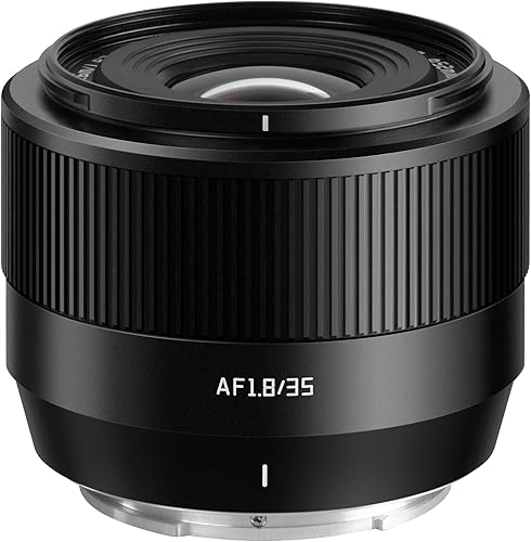 TTArtisan AF 1.378 in F1.8 Lente de enfoque automático APS-C compatible con cámaras Sony E-Mount sin espejo A5000 A5100 A6000 A6100 A6300 A6400