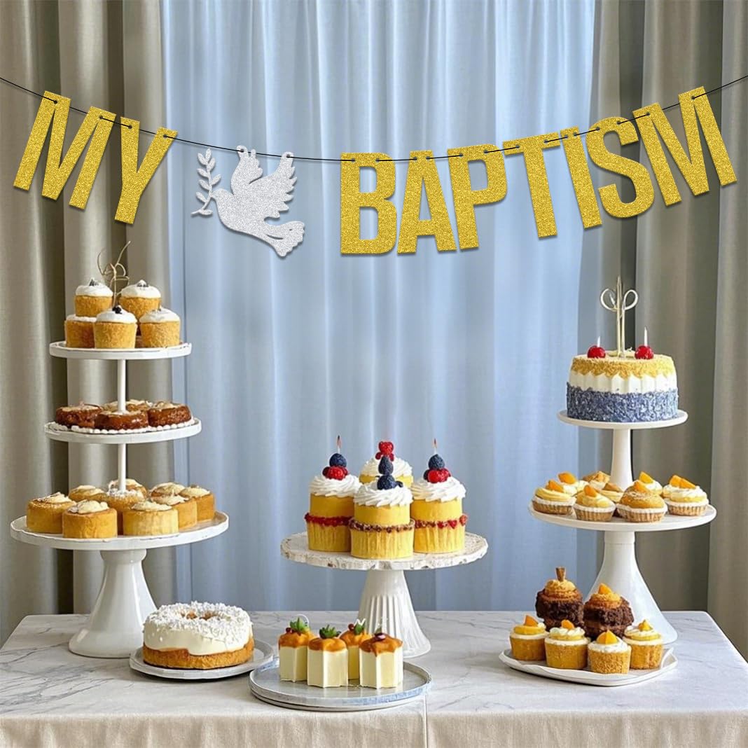 Party Banner God Bless This Child Banner - Silver Glitter Party Decor For  Baptism, Baby Shower \u0026 Christening Baptism Christening Decorations, image size:1068x1068