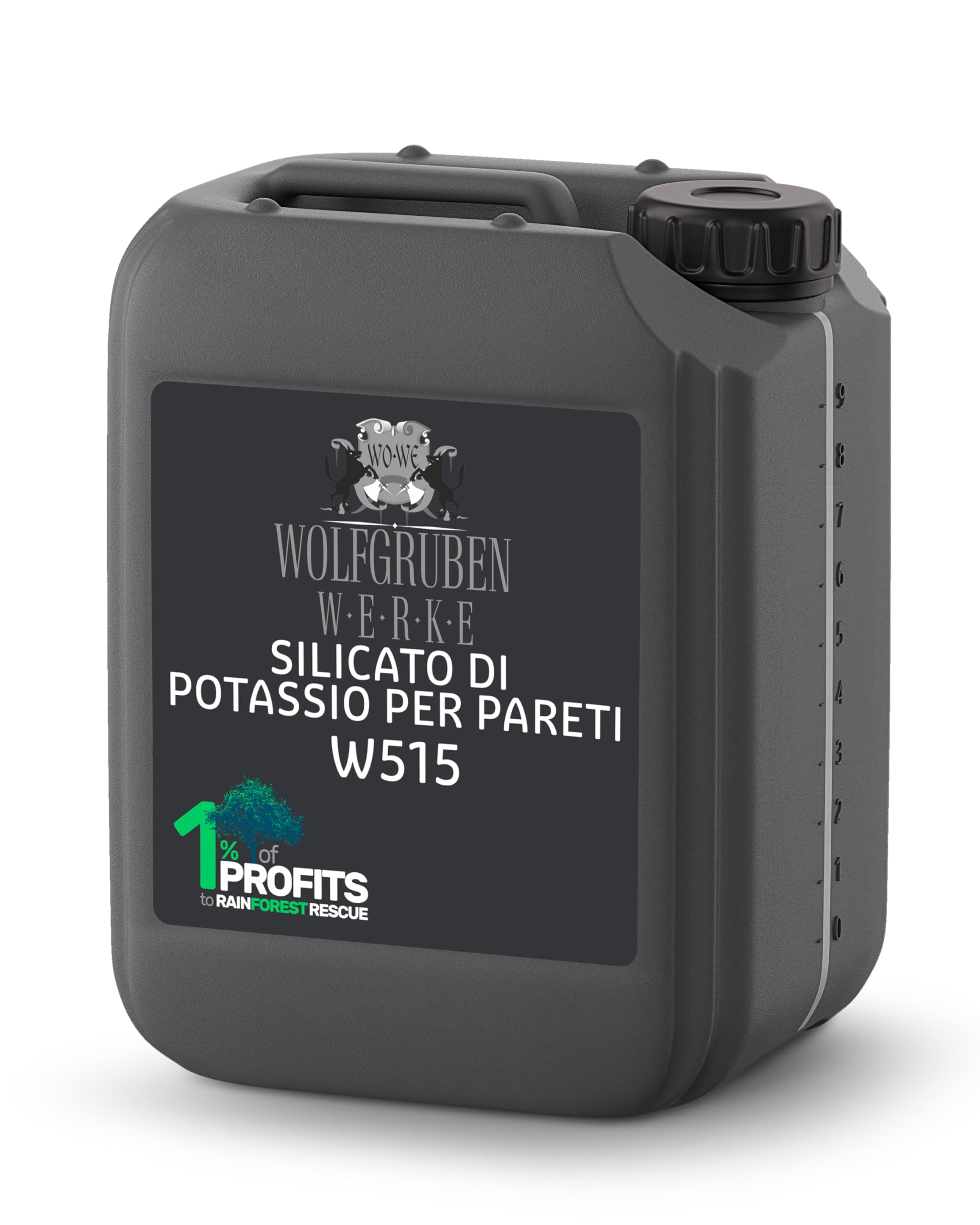 WO-WE Vetro liquido Silicato di Potassio Legante Adesivo Sigillante per pareti W515-10L