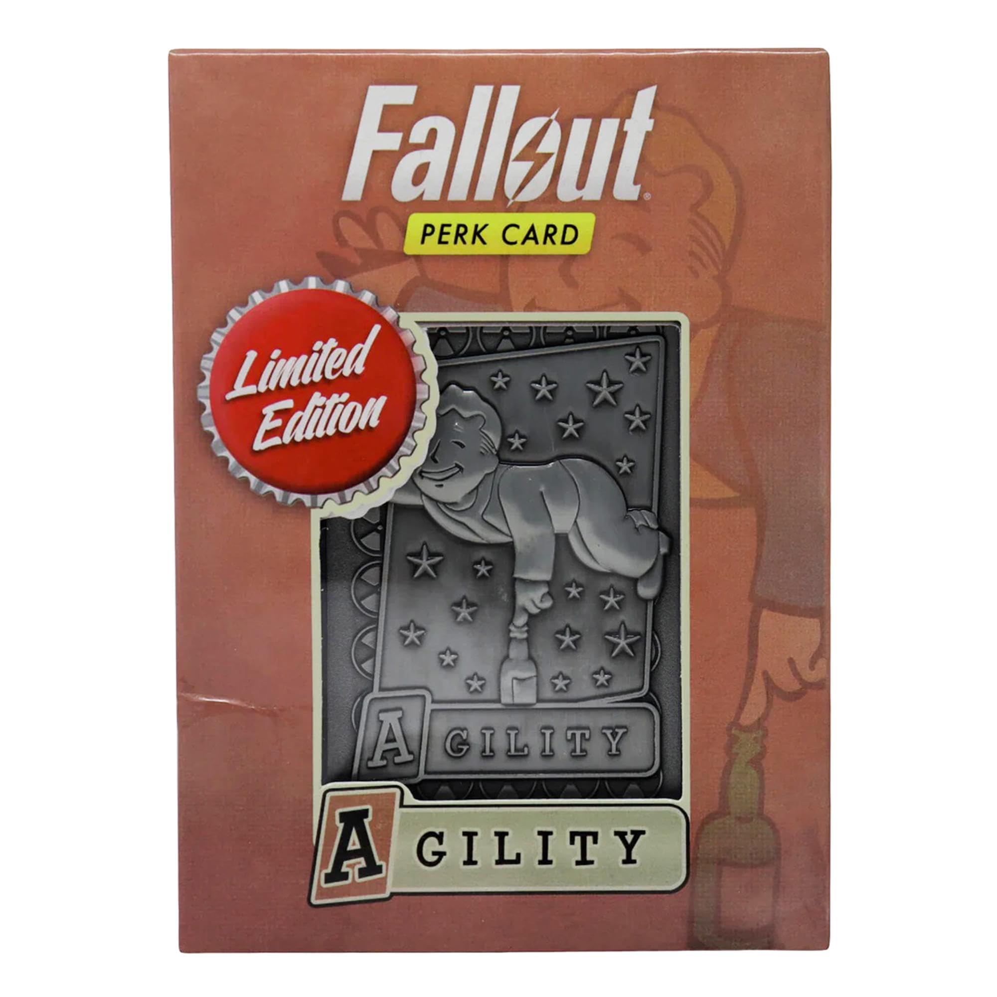 Fallout Limited Edition Replica Perk Card | Agility : Amazon.ca: Toys &  Games