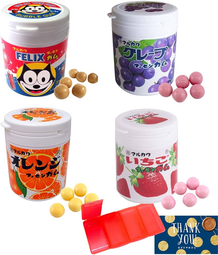 マルカワ キャラクター 　通い袋　昭和レトロ　2個セット 楽天市場】【全3種セット】 レトロ駄菓子 40mm四角缶バッジ