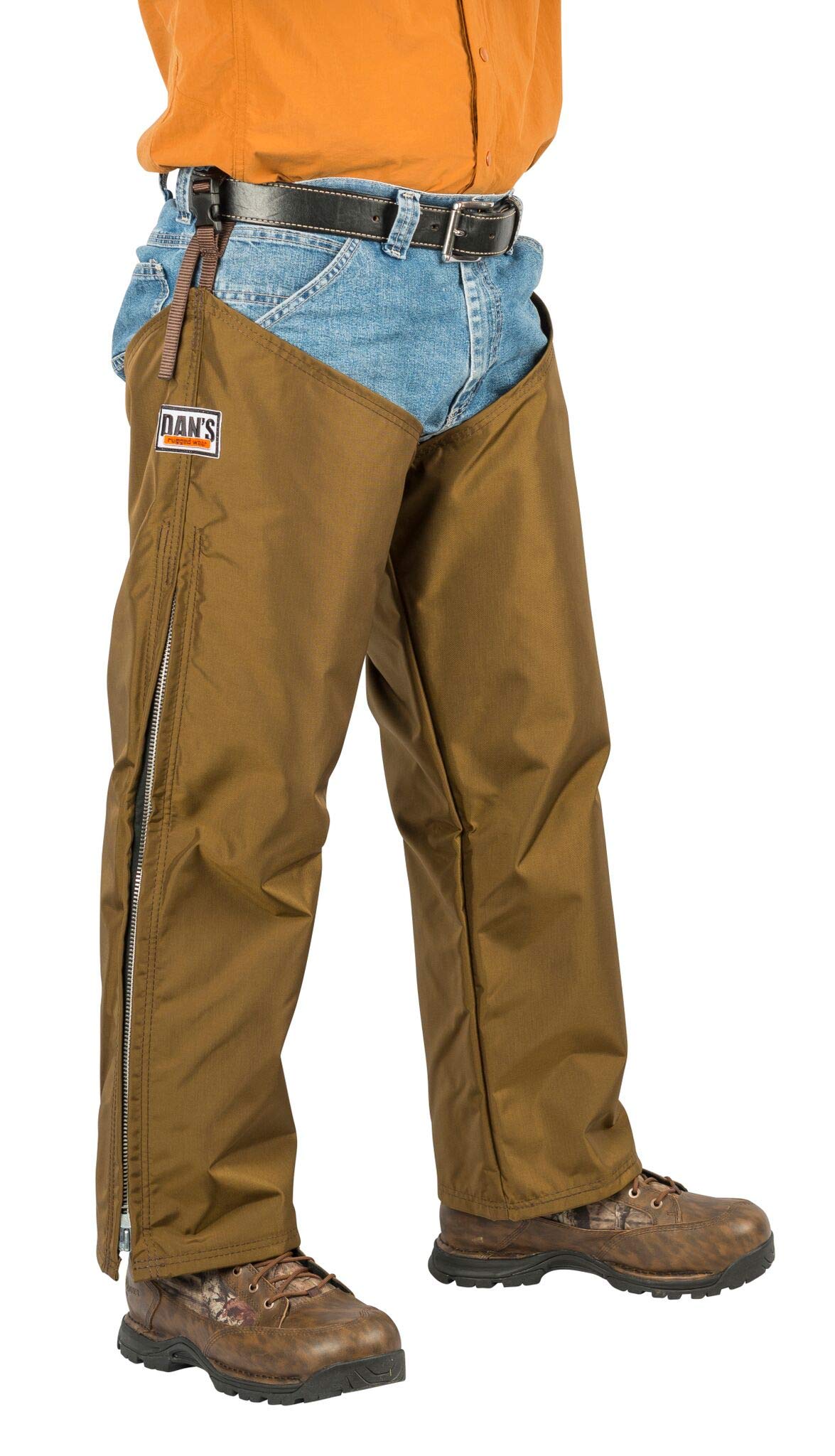 Dan's Five Star Briarproof Chaps, Made in U.S.A (34, Large)