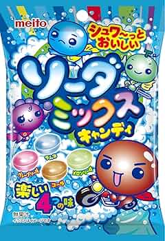 Amazon.co.jp: 名糖産業 ソーダミックスキャンディ 56g (10袋