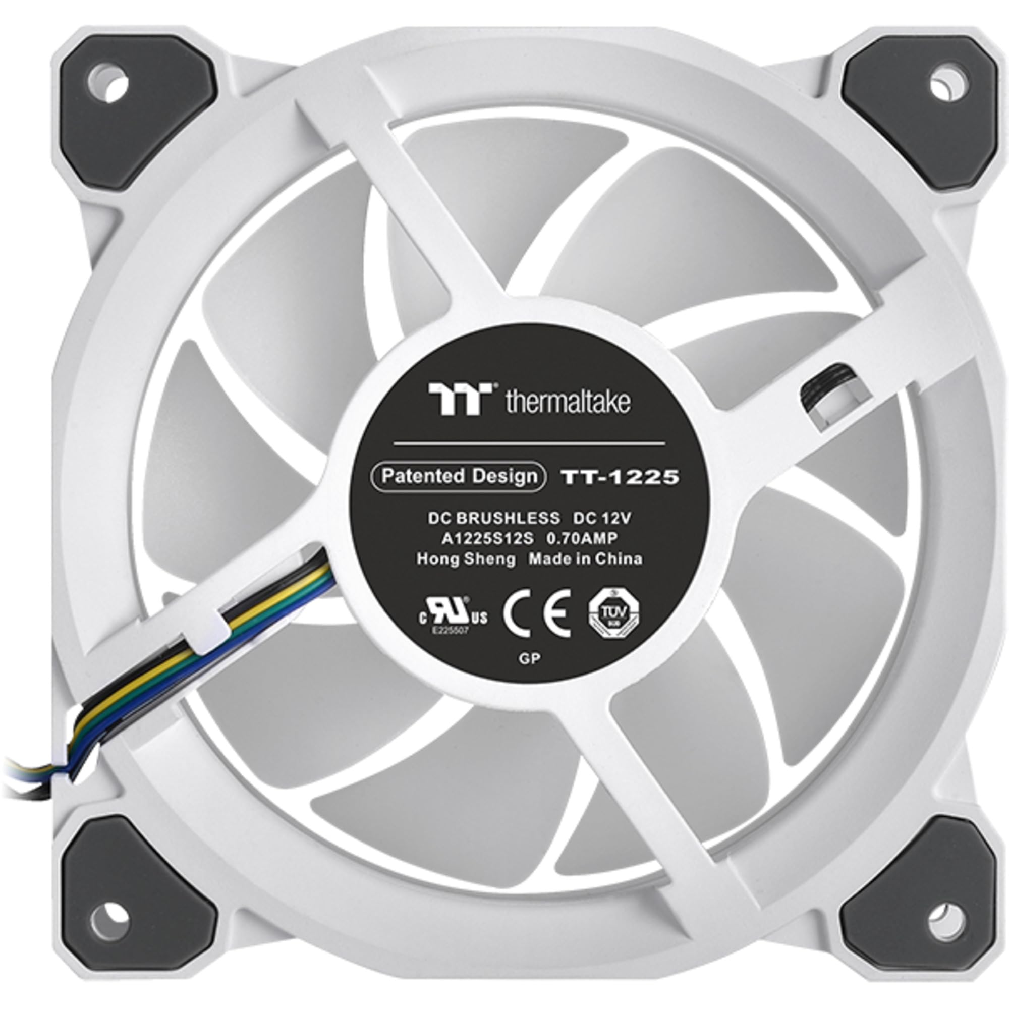 thermaltake - Riing Quad 12 white triple pack x2セット Riing Quad 12 RGB Radiator Fan TT Premium Edition 3 Fan Pack
