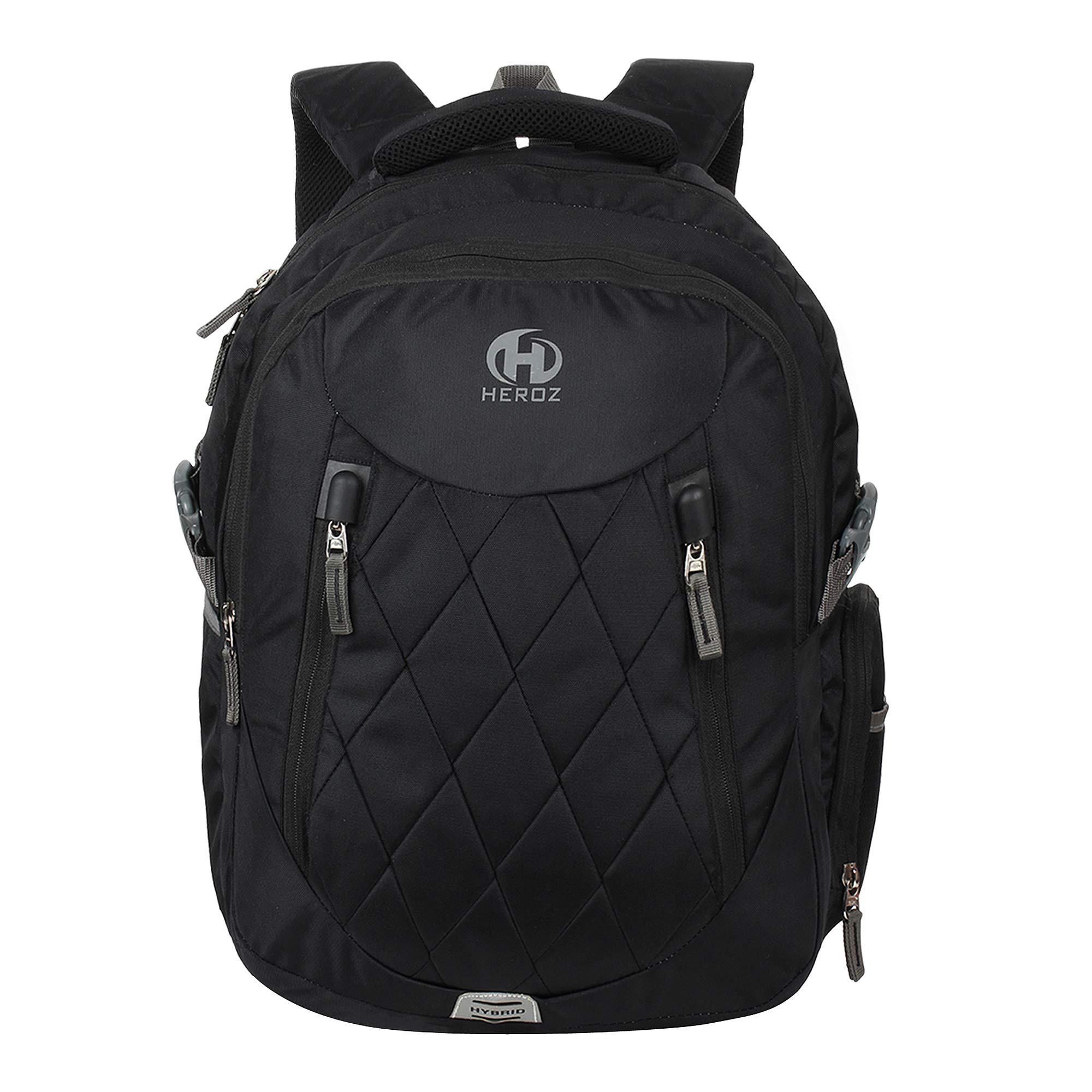 Heroz Hybrid Laptop Backpack, Unisex Anti-Theft Travel Backpack, Business School Bookbag with USB Charging Port for Men & Women Fit for 15.6 Inches Laptop (Black) (B08ZL9ZSK1) Amazon Price History, Amazon Price Tracker