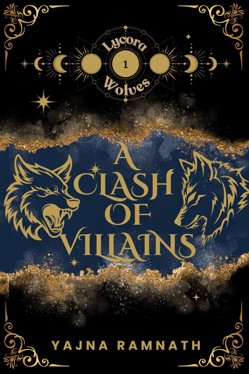 A Clash of Villains: Lycora Wolves Book 1: A Werewolf Romantasy