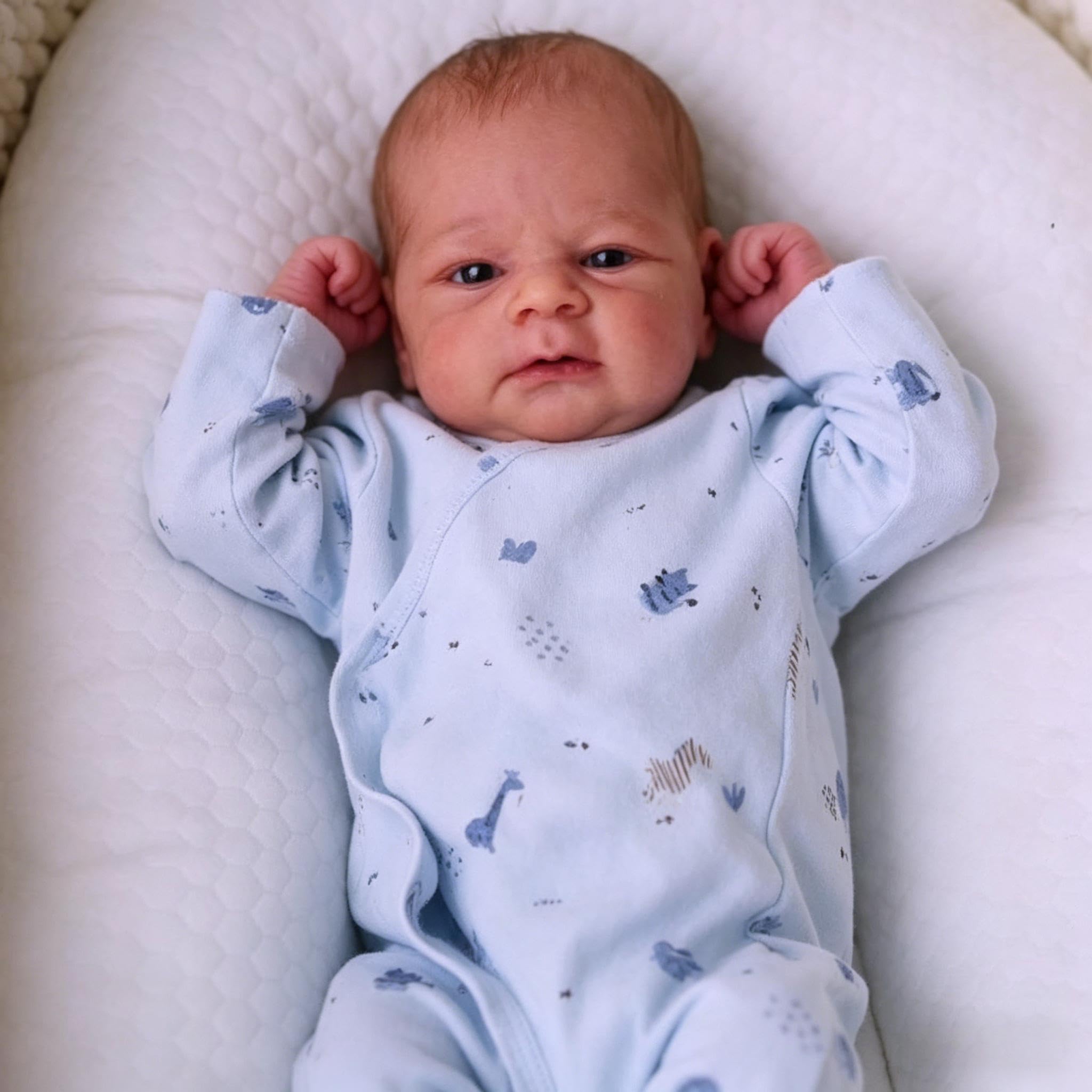 RXDOLL Realistyczne lalki Reborn Baby Dolls silikonowe na całe ciało, winylowe, dla dziewczynki, realistyczna lalka noworodka, otwarte oczy, prawdziwe życie, pełne silikonowe lalki Reborn dla dzieci