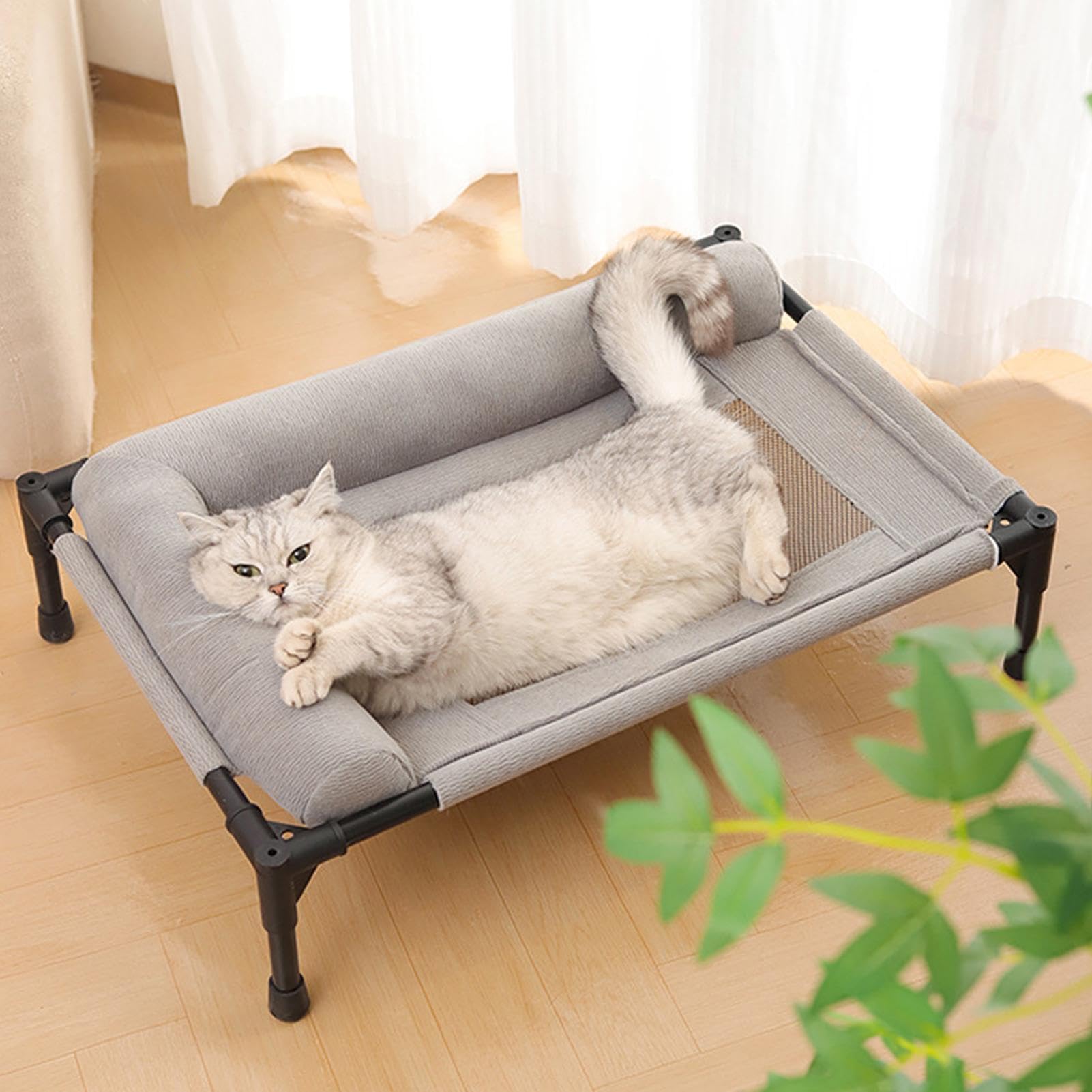 Cuccie Per Cani Elevate Lettino Ammortizzato Elevato Traspirante Per Cani | Amovibile Per Riposo Soggiorno Camera Da Giardino Ufficio Casa Esterno Cuccioli Gatti Conigli Anziani