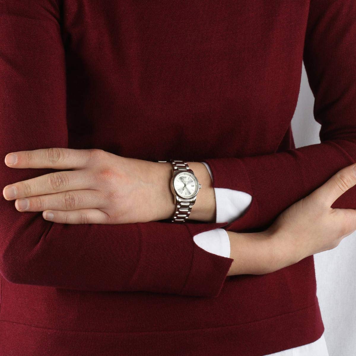 Philip Watch Analogico Al Quarzo Donna con Cinturino in Acciaio Inossidabile