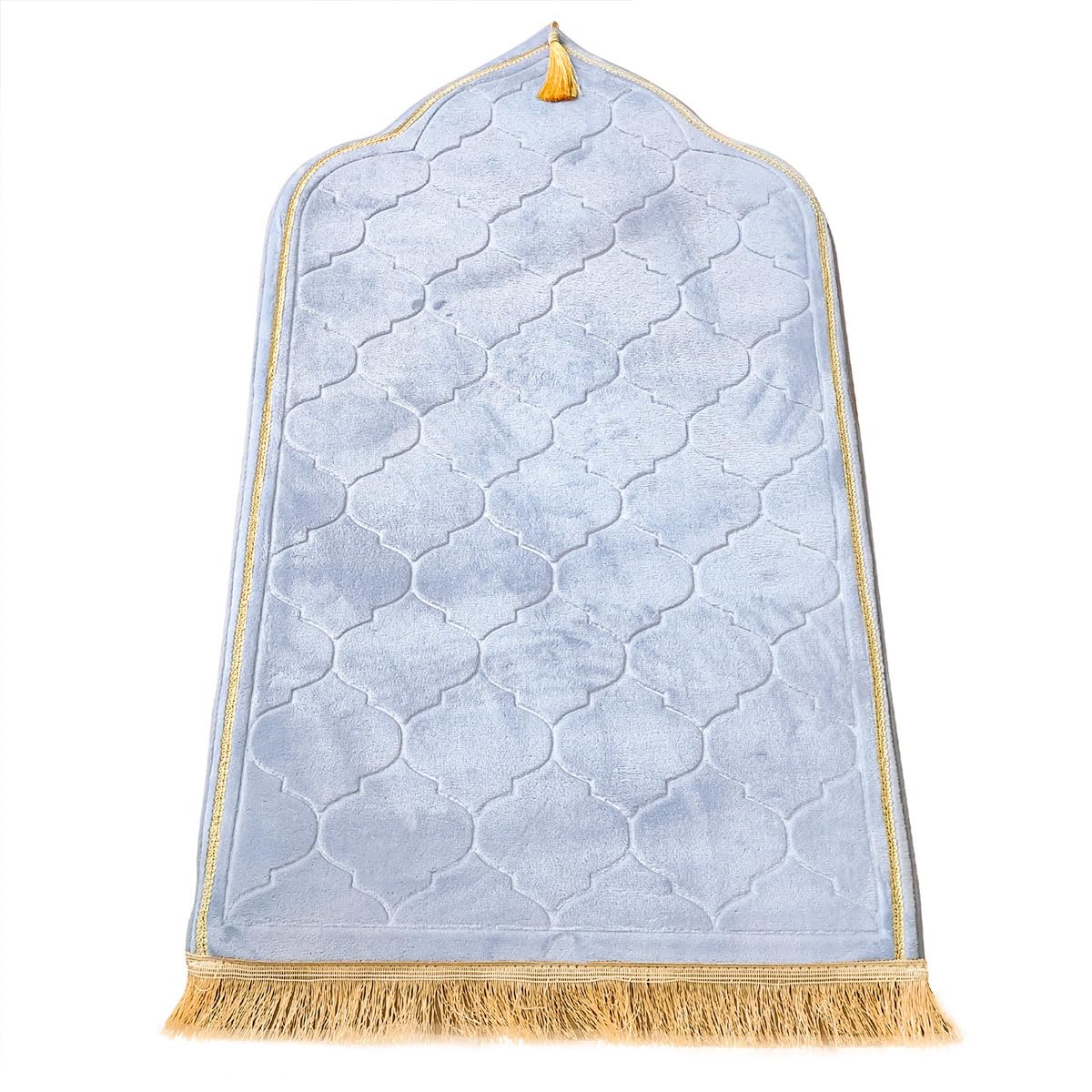 Muslim Prayer Mat, Thick Soft Velvet Muslim Rug, Portable Muslim Prayer Rug, Turkish Prayer Carpet,Janamaz Sajada Carpet for Men and Women Plain Solid