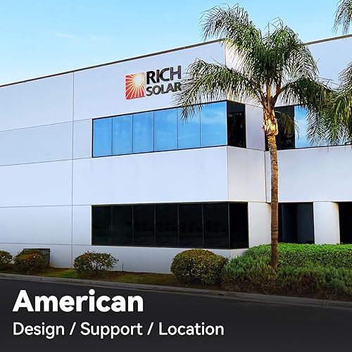 Miniatura 7 de RICH SOLAR El kit solar de 600 vatios contiene 3 paneles monocristalinos de alta eficiencia de 200 W con 9 barras colectoras y controlador MPPT de