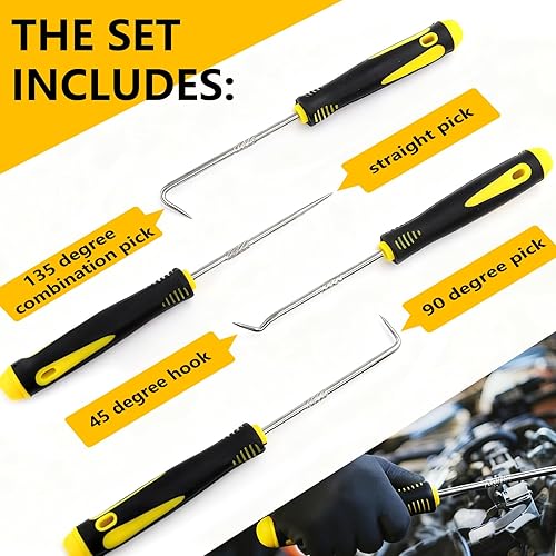 Miniatura 7 de NBRINGO Kit de 382 piezas de juntas tóricas Viton (30 tamaños) - Estándar SAE y kit surtido de anillos tóricos FKM de durómetro 75A para motores