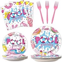 Vista 33 de Qyeahkj Juego de 100 platos de papel y servilletas de abeja, suministros para fiesta de primer cumpleaños, suministros para el primer cumpleaños