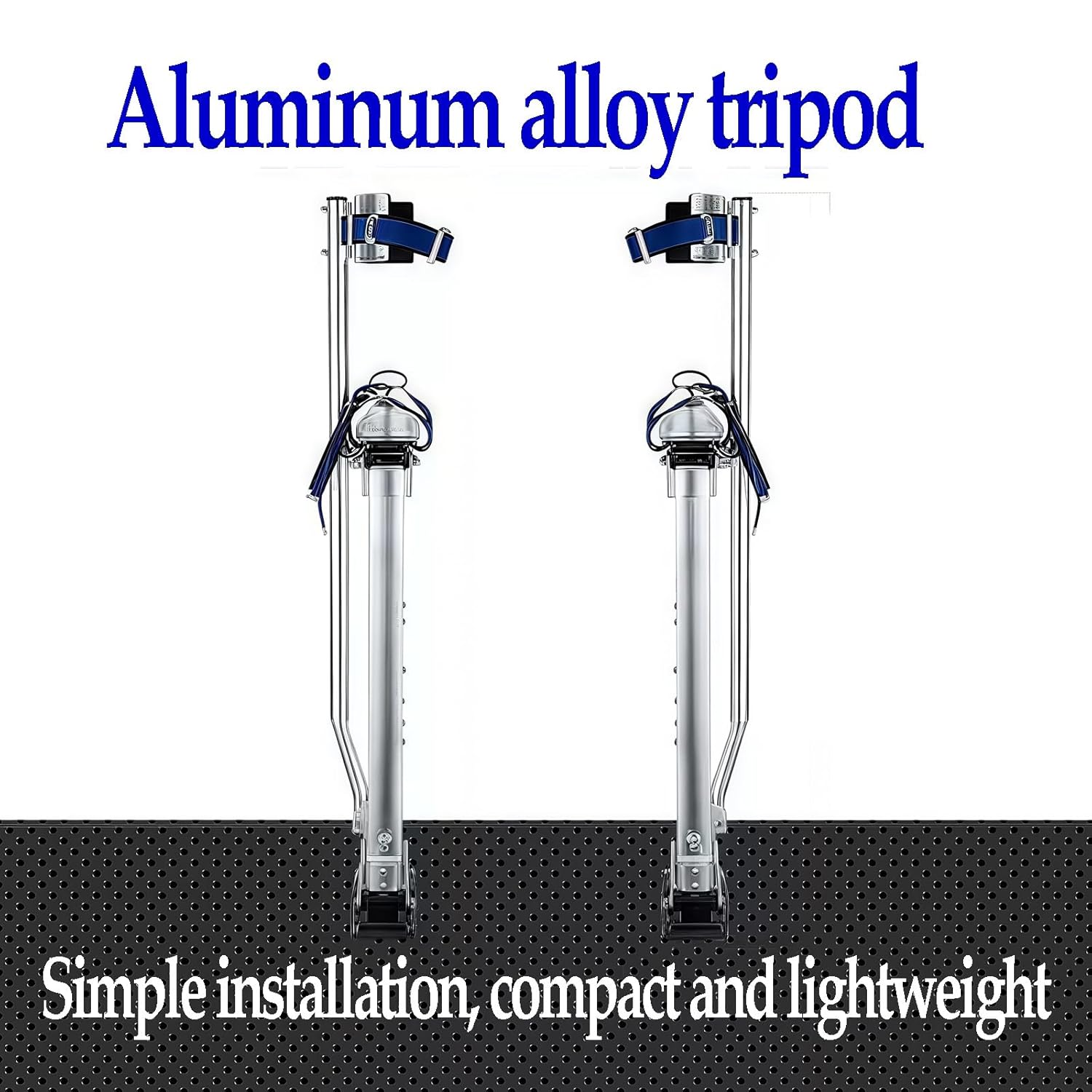 Plasterboard Painting Stilts, Adjustable Aluminum Plastering Tools, Suitable for Clearing Leaves and Picking Apples(36-48in)