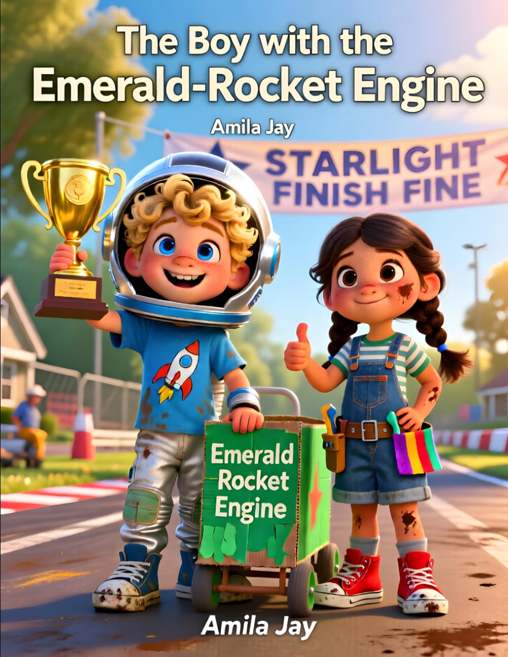The Boy with the Emerald-Rocket Engine - Kids' Story about Eating Peas (Perfect for Picky Eaters): Children's Story about Eating Peas