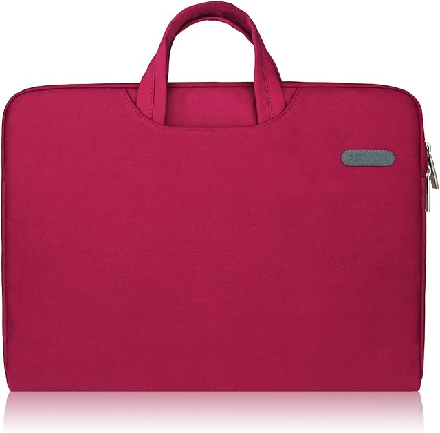 Arvok 13-13.3 Inch Laptop Sleeve Water-resistant Canvas Fabric Bag Case with Handle Zipper Pocket/Notebook Computer Case/Ultrabook Tablet Briefcase Carrying Bag for Acer/Asus/Dell/Lenovo/Samsung/Sony