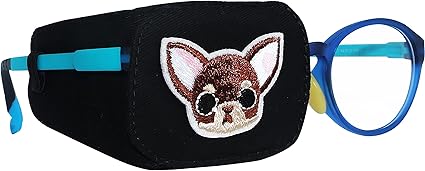 chihuahua with eye patch