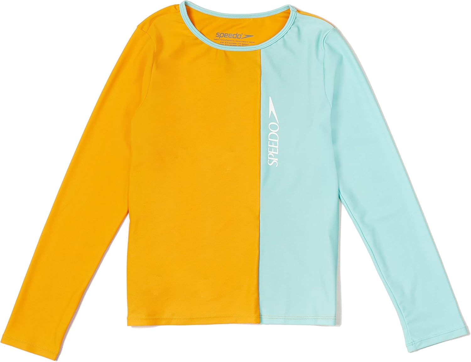Speedo Girl's Uv Swim Shirt Long Sleeve Rashguard