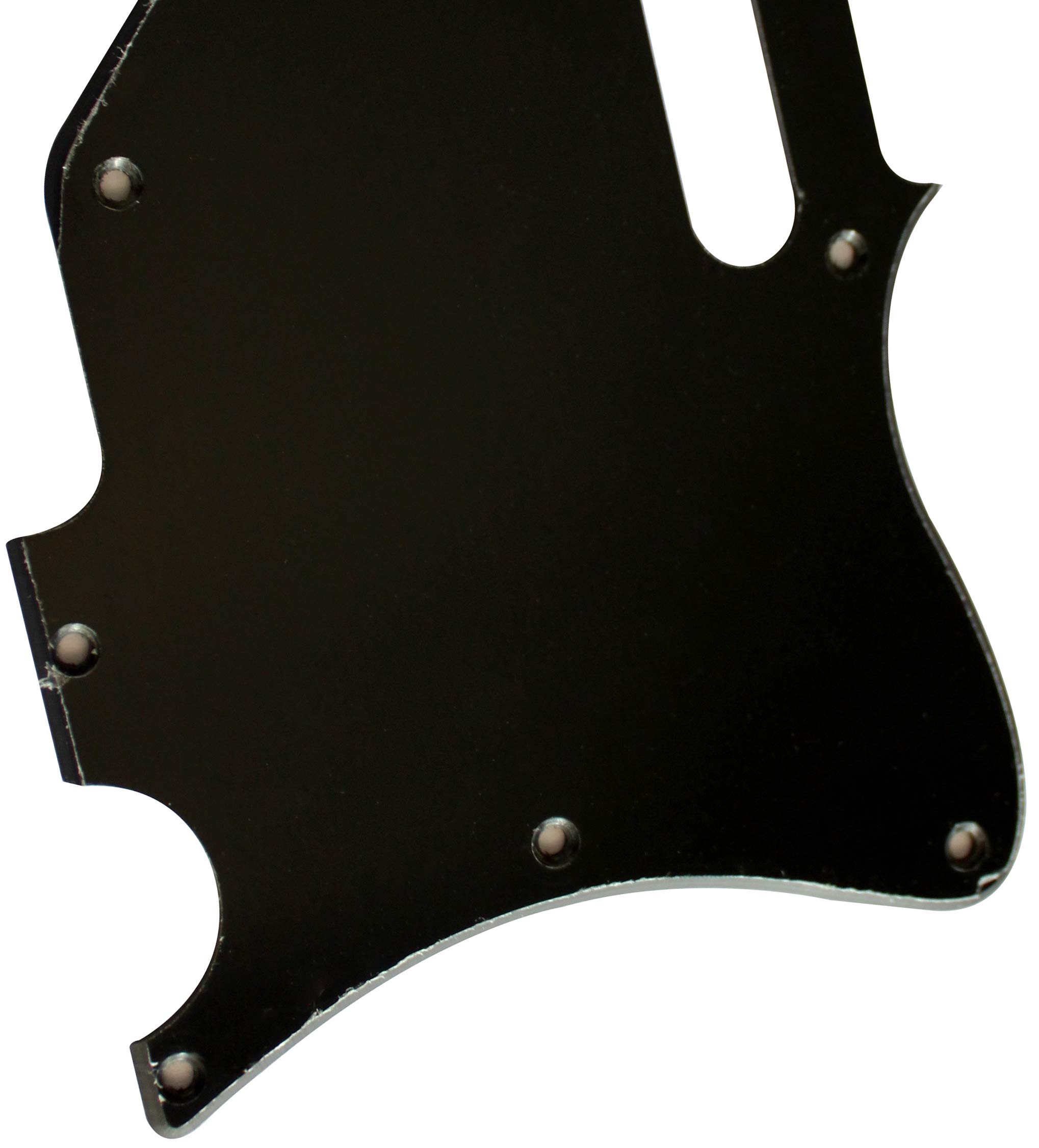 Electric Guitar Pickguard for Merle Haggard F Hole Thinline Style (1 Ply Black)