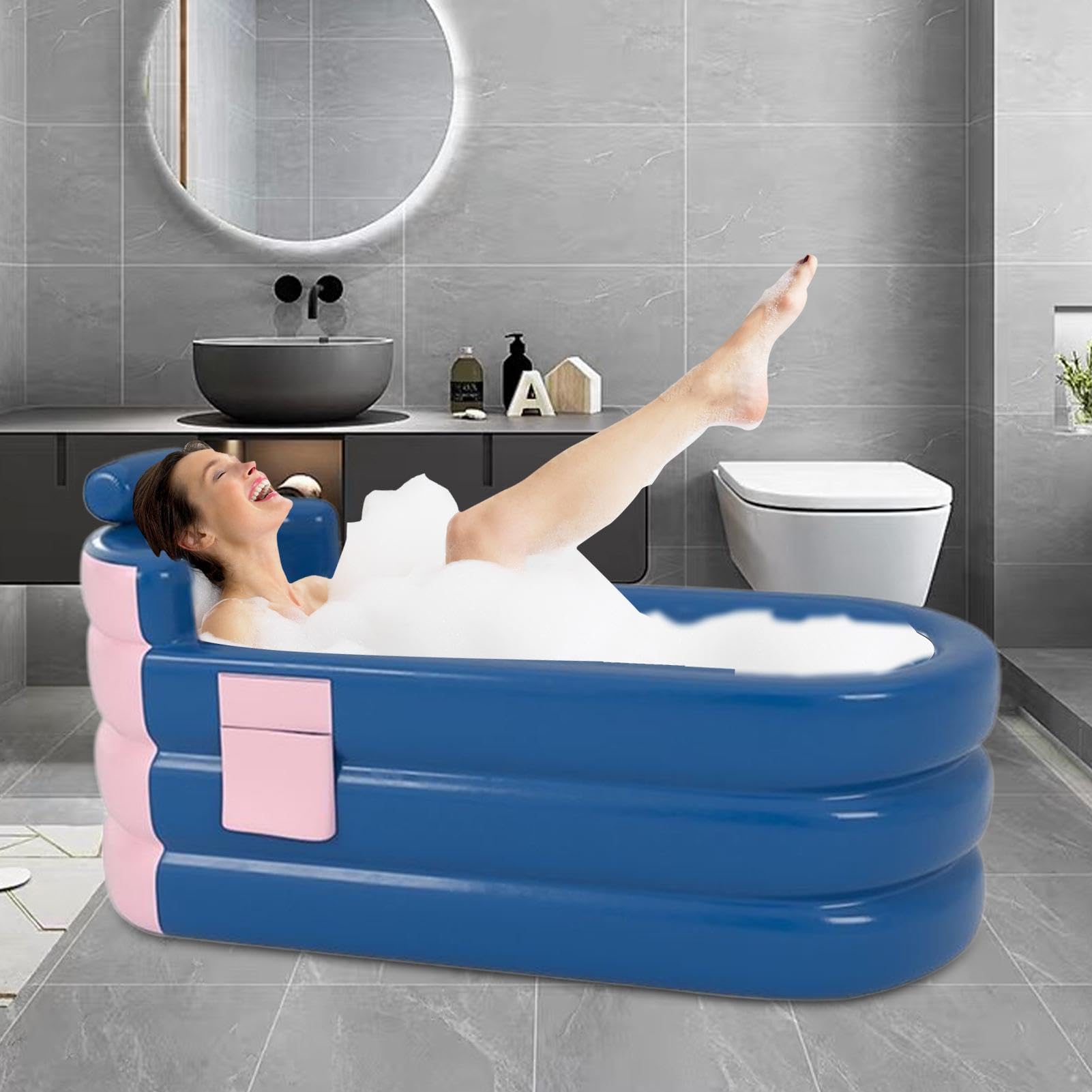 Vasca da bagno gonfiabile Vasca Da Bagno Gonfiabile Portatile
