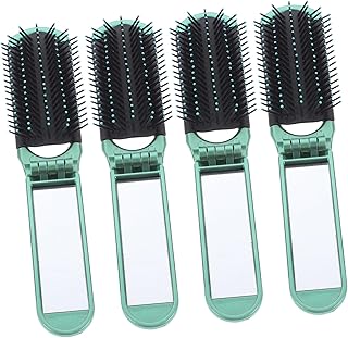NOLITOY 4 Pçs Pentes Pente De Cabelo Escova De Cabelo Pente Dobrável Para Homens Pente De Bolso Dobrável Pequeno Pente Dobrável Pente De Bolso Dobrável Espelho Dobrável Air Bag Pente