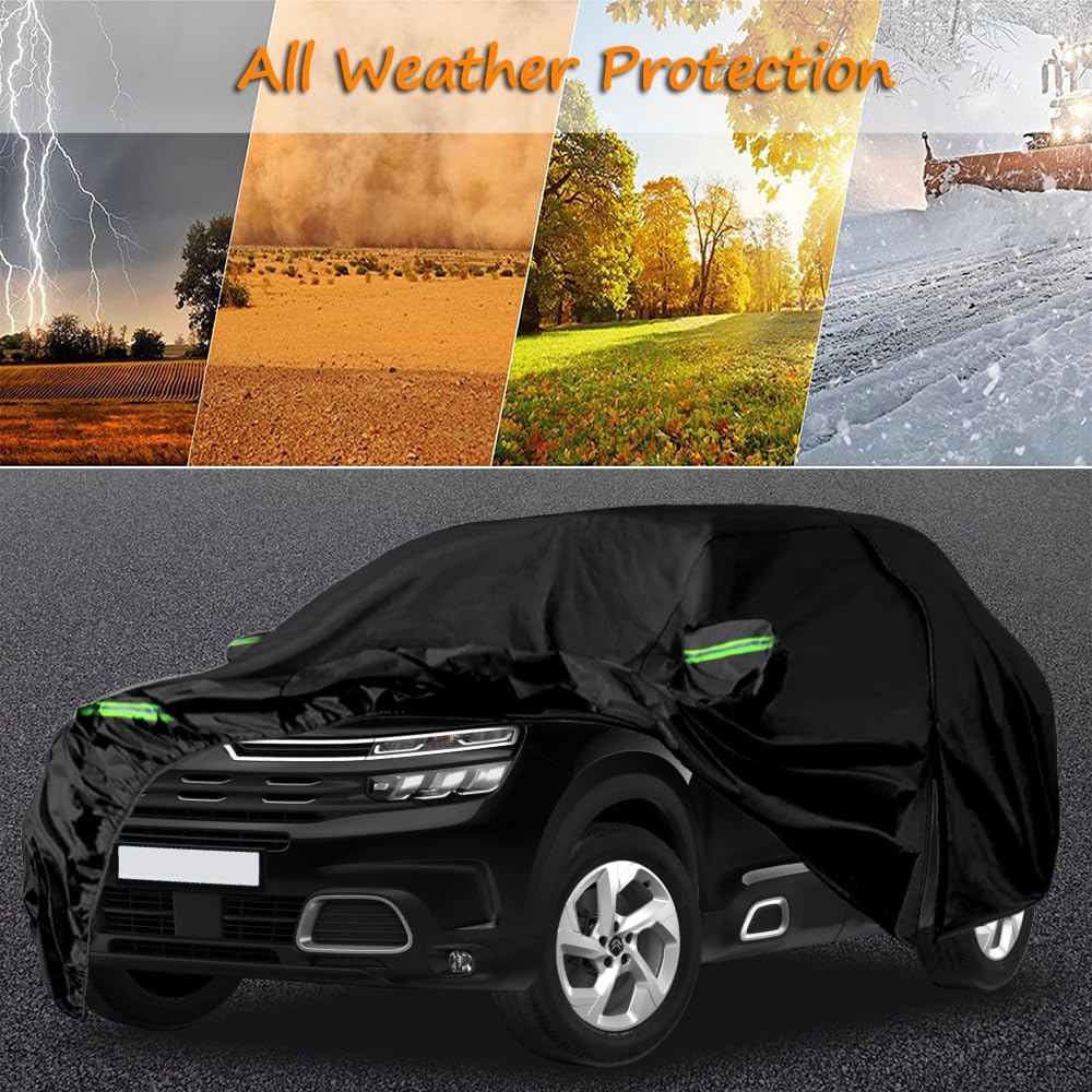Bâche Voiture Étanche Compatible avec Citroen C5 Aircross 2018-2025 | Housse de Protection Voiture Extérieur Respirante Contre Pluie Soleil Poussière