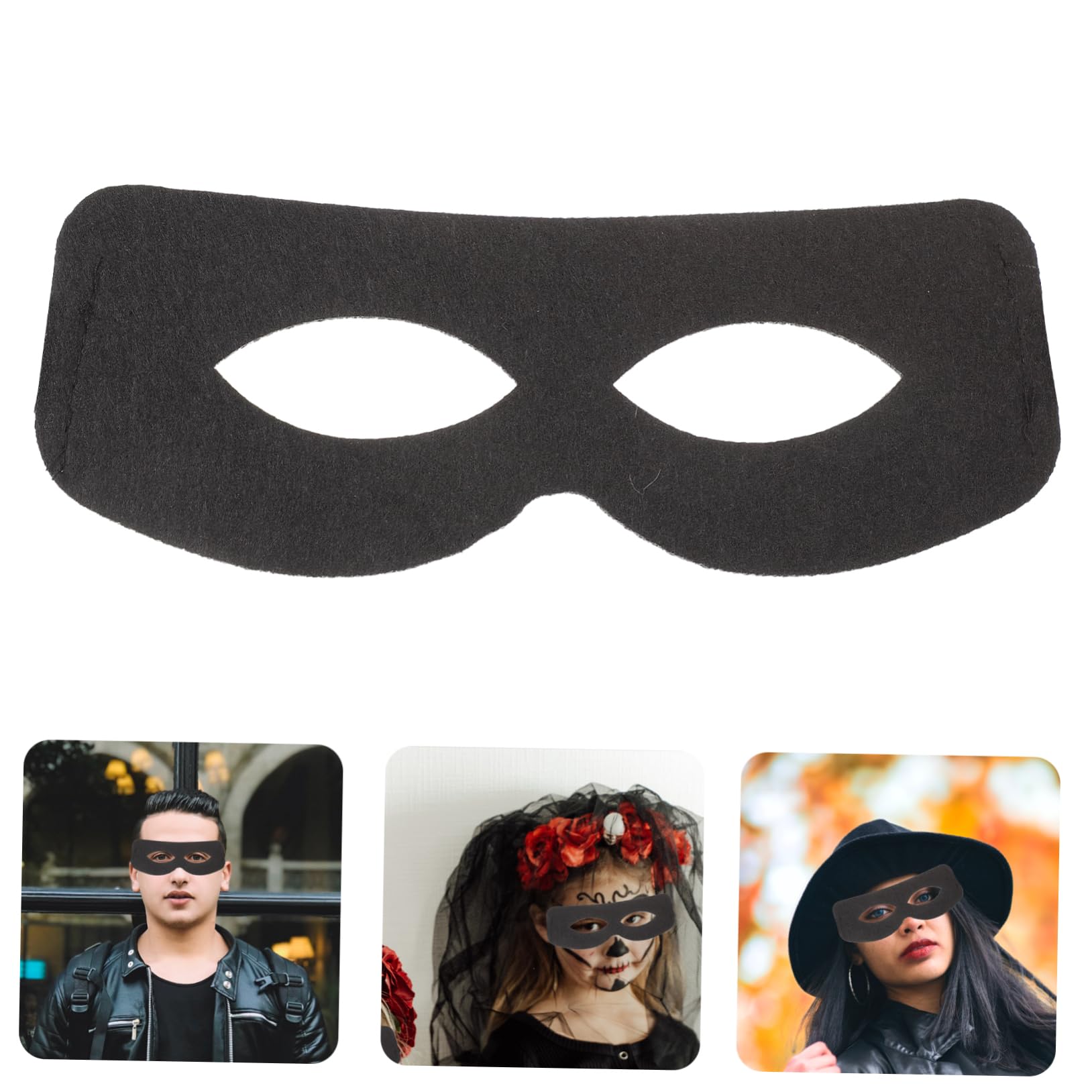SOESFOUFU 8pcs Masquerade Eye Masks for Halloween Costume Parties Decorative Cosplay Accessories for Festivals Unique Design Half Masks for Men and Women
