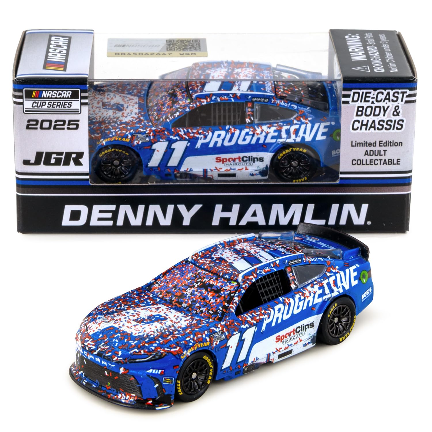 Denny Hamlin 2025 Dover Race Win ARC Diecast Car 1:64 Scale
