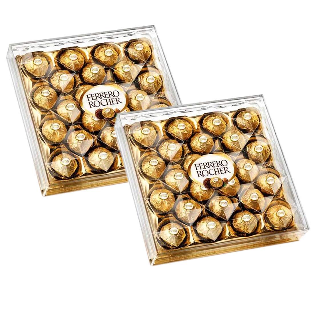 Ferrero Rocher Chocolate 24 Pieces(Pack Of 2),300 Grams
