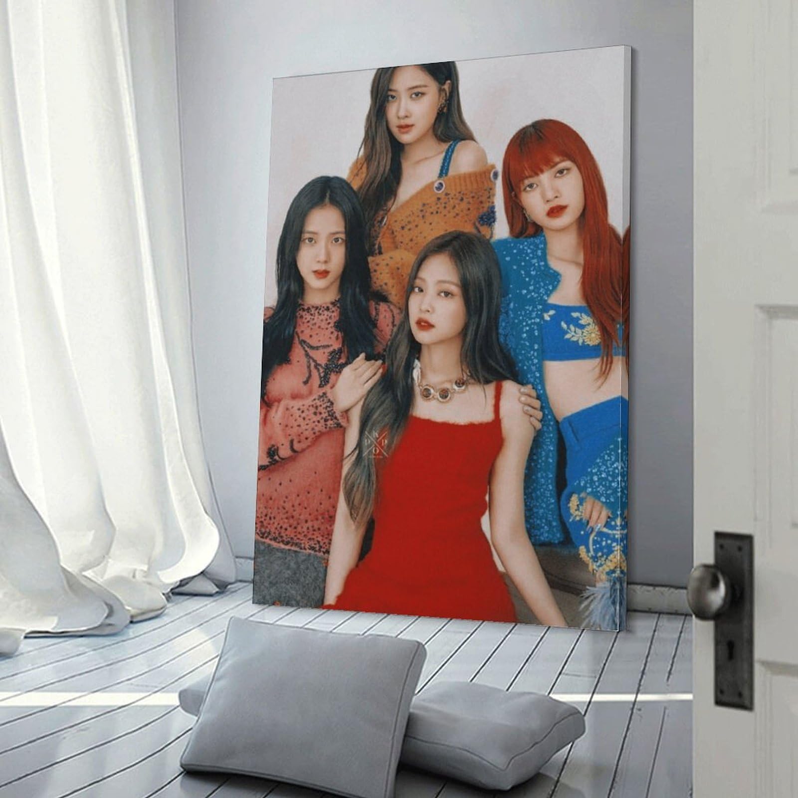 blackpink 壁掛けパネル LISA jisoo jennie rose Amazon.co.jp: BLACKPINK Jennie Lisa Jisoo Rose アートパネル