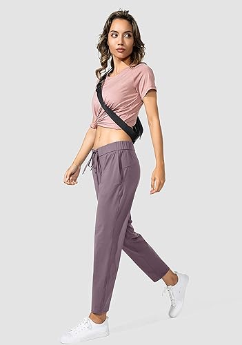 Miniatura 5 de G Gradual - Pantalones de mujer con bolsillos profundos de 78, pantalones de chándal elásticos para golf, deportes, relajación, viajes, trabajo