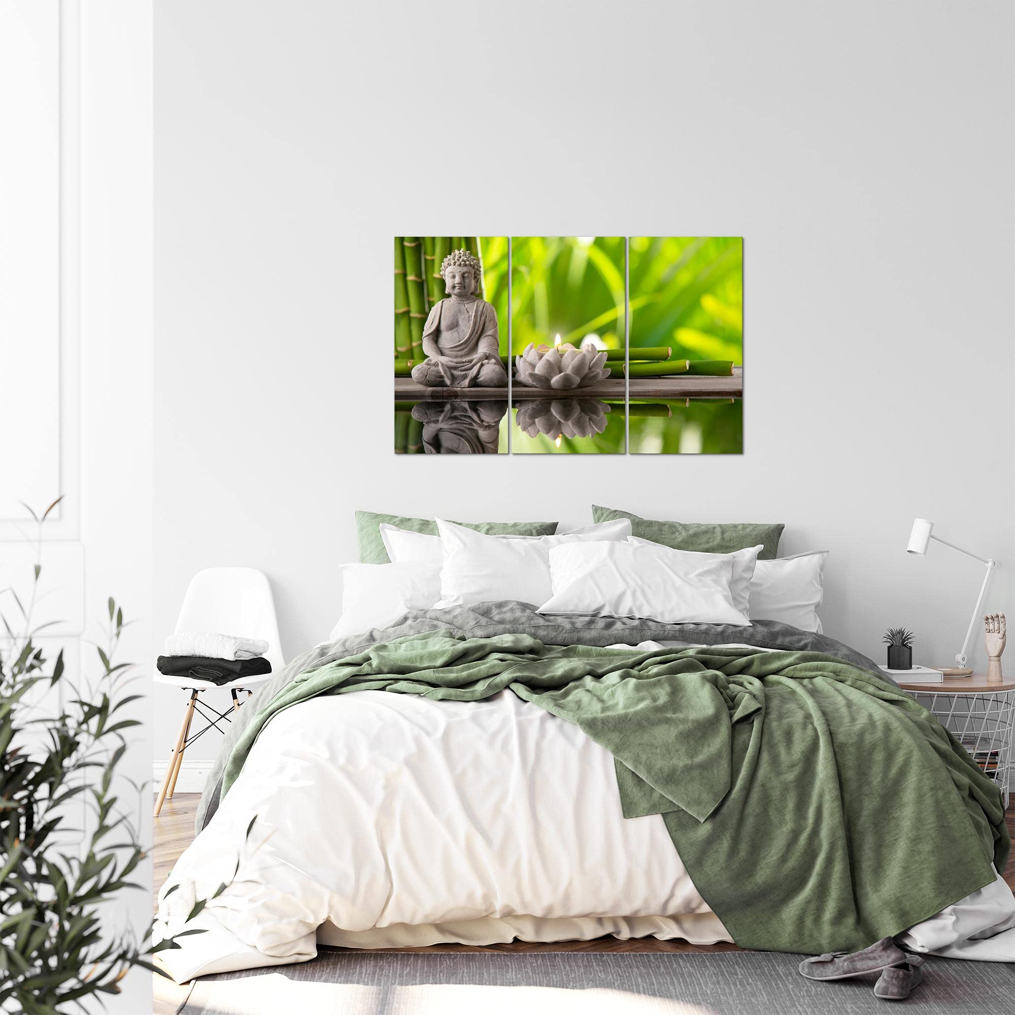 Photo Wallpaper Buddha Flowers 396 x 280 cm - Non-woven Wallpaper Living Room Bedroom Office Hallway Decoration Murals XXL Modern Wall Decoration Photo Wallpaper Buddha Flowers 396 x 280 cm - Non-woven Wallpaper Living Room Bedroom Office Hallway Decoration Murals XXL Modern Wall Decoration
