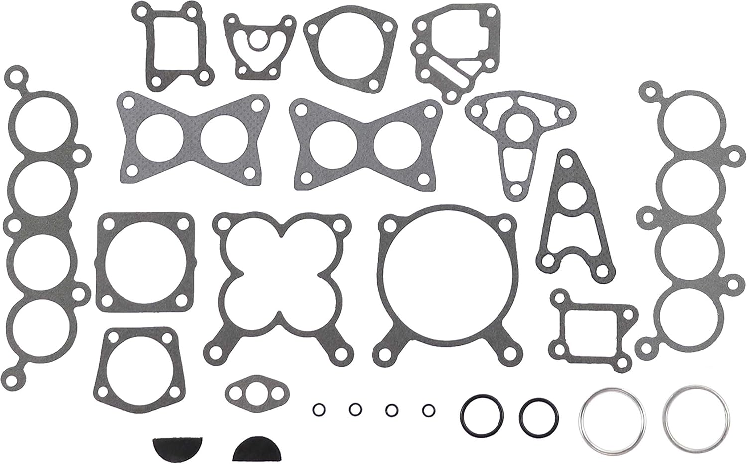 DNJ HGS607 Graphite Cylinder Head Gasket Set for 1989-1995 Nissan 240SX, Axxess, D21 2.4L L4 12V SOHC 2389cc