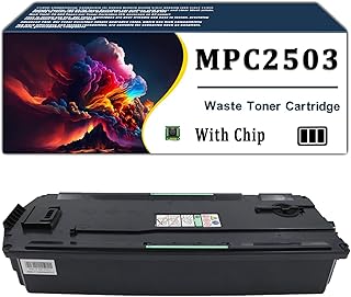 Compatible MPC2503 D2426400 D1496400 Waste Toner Box, Replacement for Ricoh MP C2003 C2503 C3003 C3503 C4503 C5503 C6003 C2011 C2004 C2504 C3004 C3504 C4504 C6004 Series Printers 1 Pack