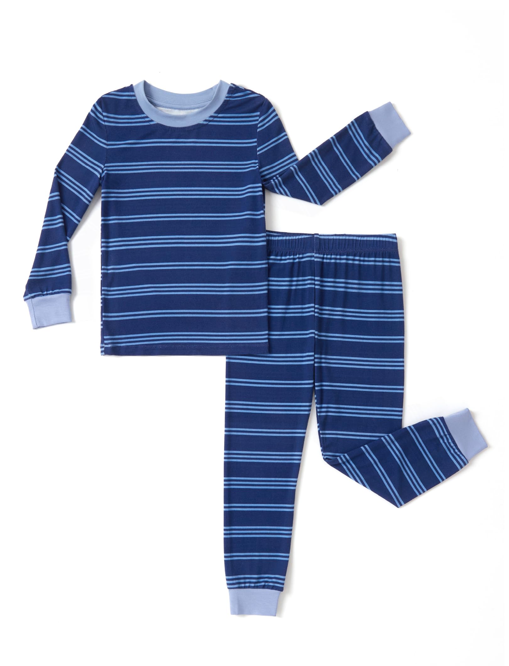 PATPAT Toddler &amp; Kids Pajama Sets with Bamboo Viscose, Snug Fit Pjs for Girls, All-Season Comfort Sleepwear, Ages 2-12 Years