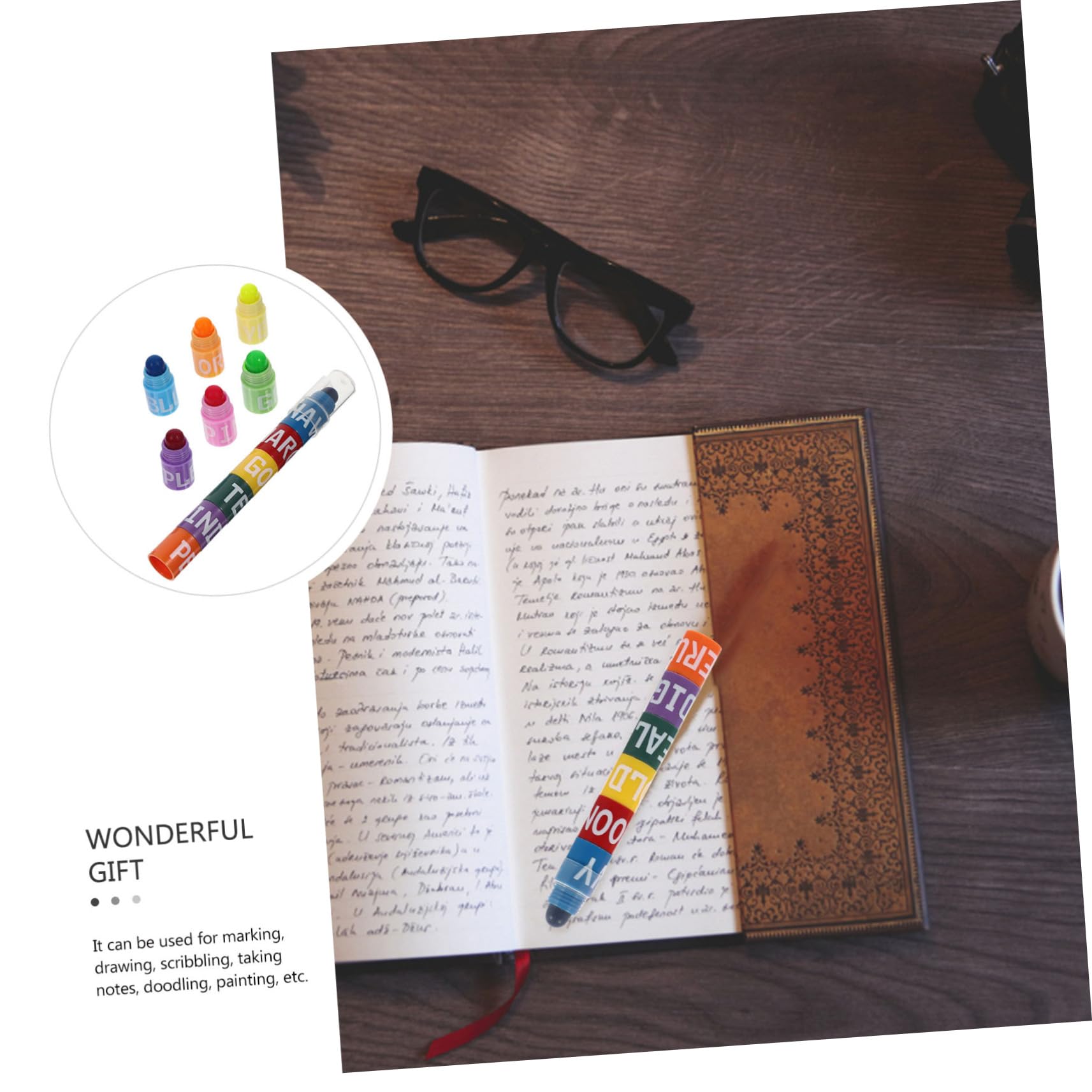 NUOBESTY 10sätze Kreative Highlighter Marker Pastellfarben Für Schule Und Büro Farbenfrohe Stifte Zum Markieren Und Notizen Praktische Schreibwaren Für Schüler Und Studenten
